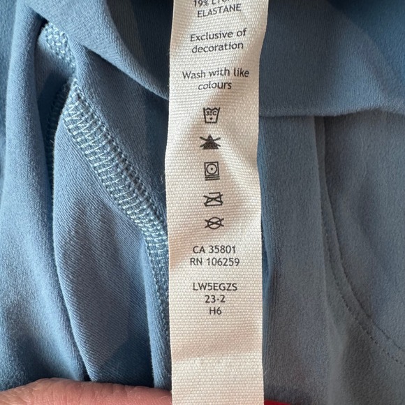 Lululemon Align High-Rise Wide-Leg Pants Size 0 Utility‎ Blue Yoga Lounge - Picture 7 of 11